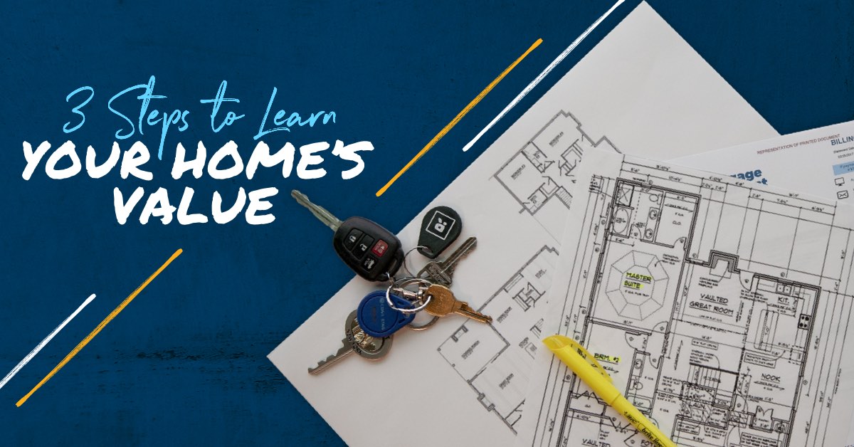 Blueprints to a house to determine the value of a home. 